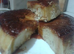 Una foto de Budín de pan