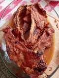 Costillar de cordero en salsa barbacoa casera