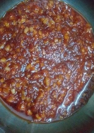 A picture of Schezwan Chutney (Schezwan Sauce Recipe).