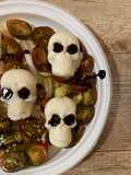 Ensalada de tomate (Halloween)