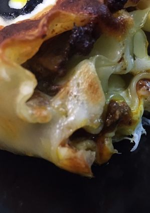 عکسی از دستور لازانیا رولـی🥟