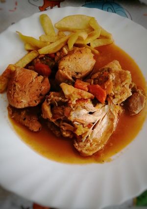 A picture of Slow Cooker Chicken with Vegetables - 100.