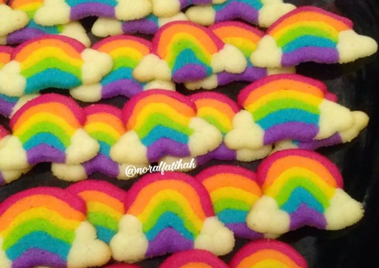 Resep Rainbow Cookies Anti Gagal