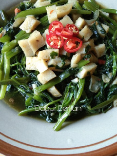 Foto resep Tumis kangkung pedas