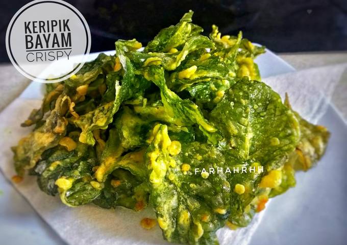 Keripik Bayam Renyah Anti Gagal