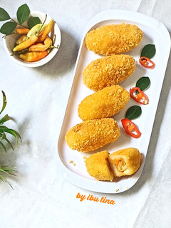 Foto resep Kroket Singkong isi Wortel