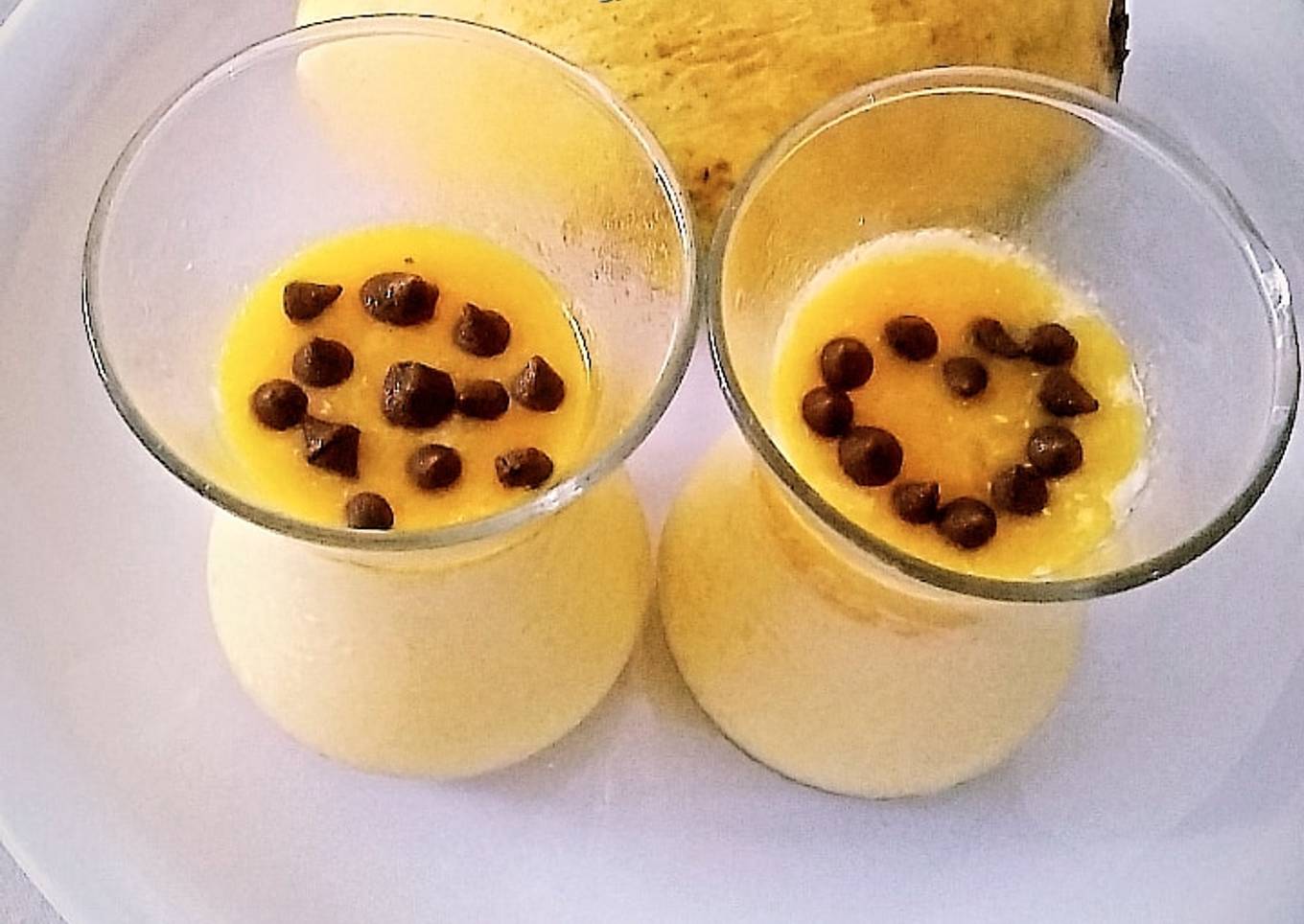 Mango flavor yogurt 😋