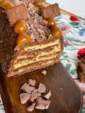 Chocotorta a mi manera - Carlota de dulce de leche y queso crema