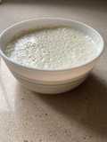 Mousse de yogur sabor limón, sin nata