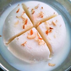 A picture of Paneer ice-cream recipe.