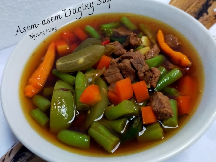 Langkah Gampang Membuat Resep Asem-asem Daging Sapi Buncis yang Enak