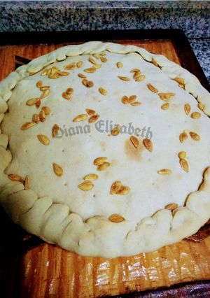 Una foto de Tarta sorpresa de salchichas.👩🏼‍🍳😅☺️