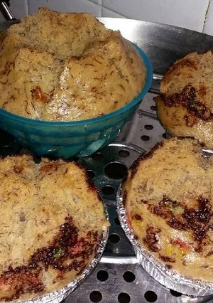 Foto resep Bolu pisang ketawa (kukus)