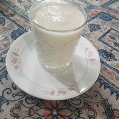 A picture of Namkeen yogurt lassi.