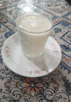 A picture of Namkeen yogurt lassi.