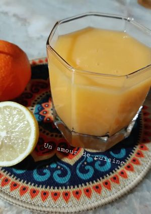 Une photo de Jus de mandarines citron 🍹