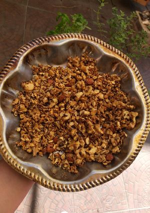 Una foto de Granola casera! 🍯😊