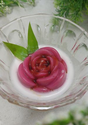 Foto resep Es Bongko Buah Naga Simpel