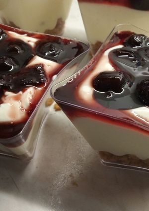 Φωτογραφία της συνταγής Cheesecake ατομικά