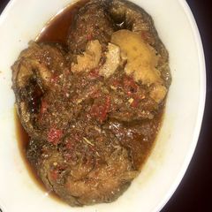 Fried Fish pepper soup🐟 A picture of Fried Fish pepper soup🐟.