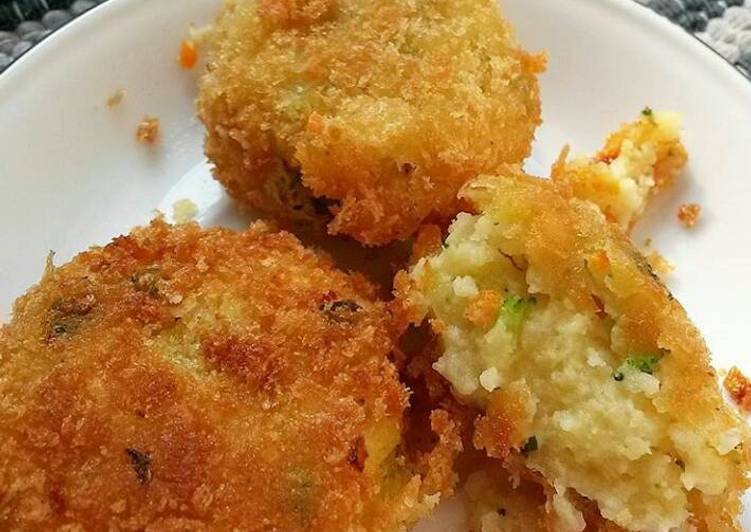 Kroket gurih kornet keju