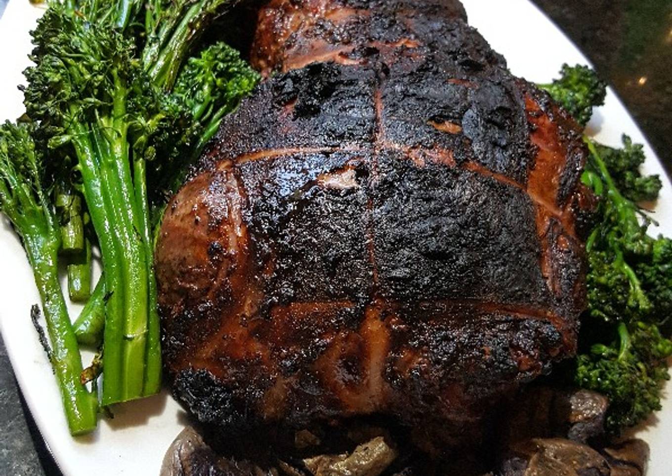Smoked Leg of Lamb