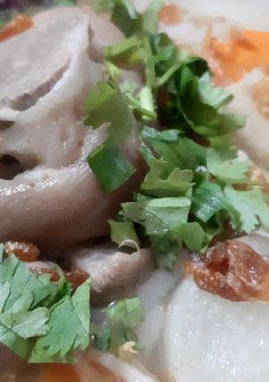 Hình của món Bánh canh giò heo.