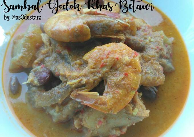 Resep termudah bikin Sayur Sambal Godok Betawi dijamin enak