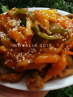 Foto resep Ayam koloke asam manis