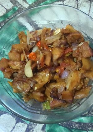 Foto resep Oseng Mandai no alot