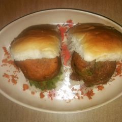 A picture of Vada Pav.