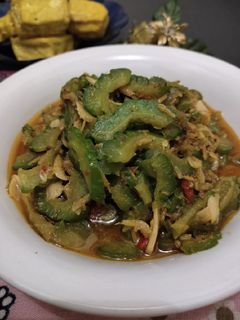Foto resep Tumis Pare Udang Rebon