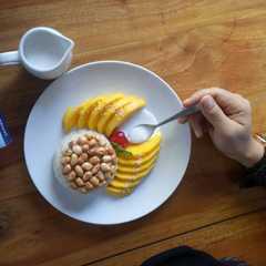 รูปของ Mango & Sticky Rice with Coconut Milk