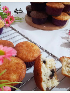 عکسی از دستور کاپ کیک نارگیلی
