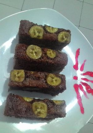 Foto resep Banana brownies