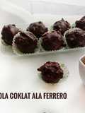 Bola Coklat ala Ferrero