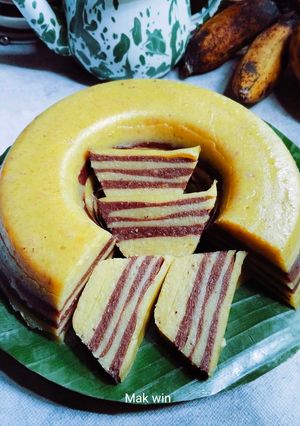 Foto resep Lapis Bolu Pisang Kukus