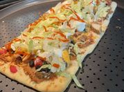 A picture of flatbread pizza