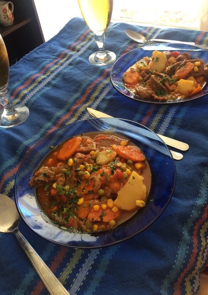 Una foto de Lengua a la cacerola