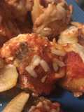 Meatball stuffed shells