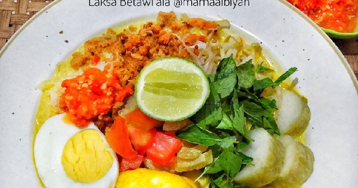 Resep 89. Laksa Betawi ala Ku oleh Mama Albiyan - Cookpad