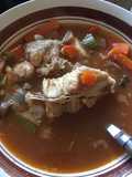 Caldo de mariscos