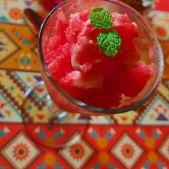 A picture of Watermelon ice.
