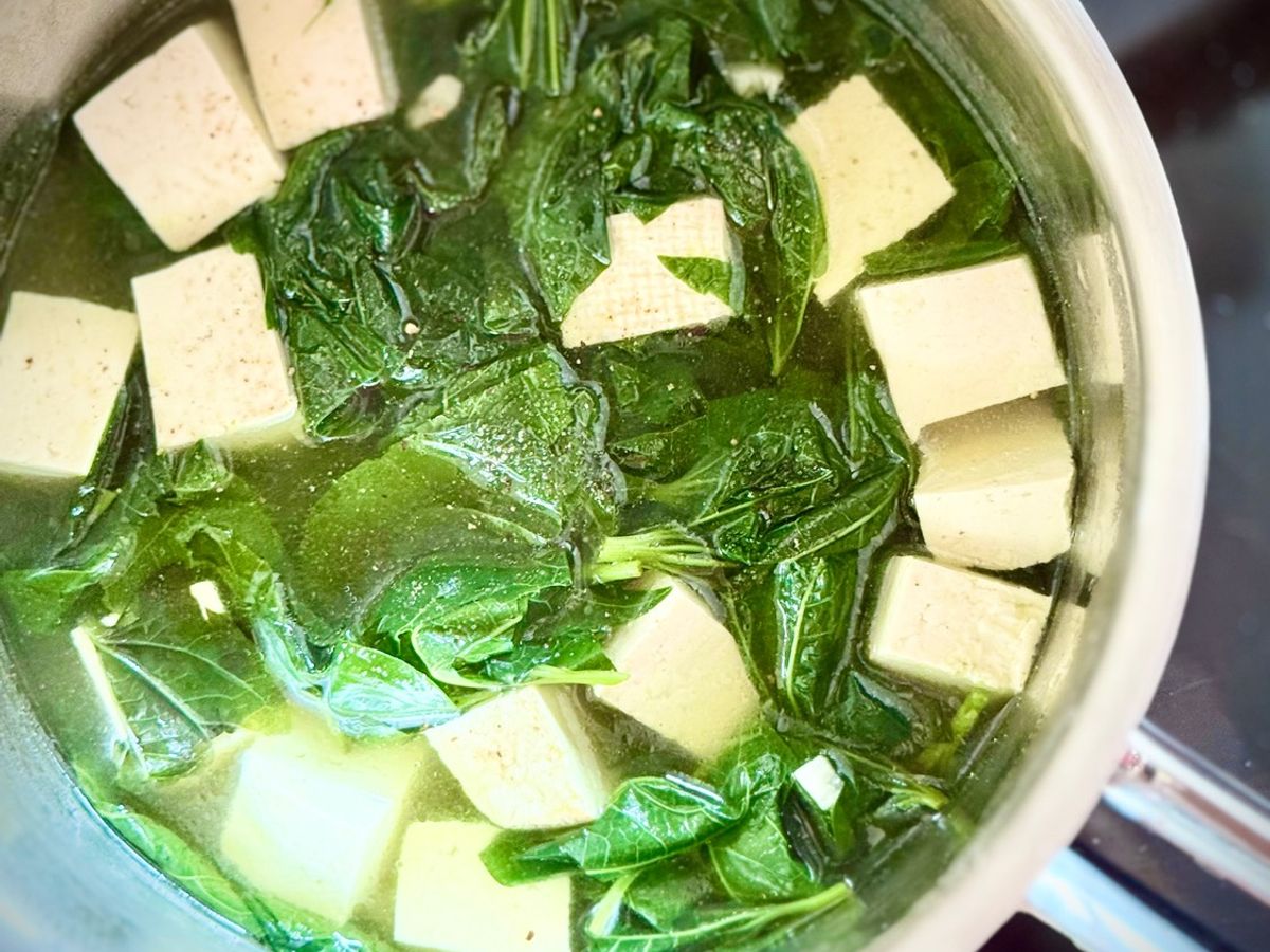 🌱 Canh Lá Lốt Đậu Hủ