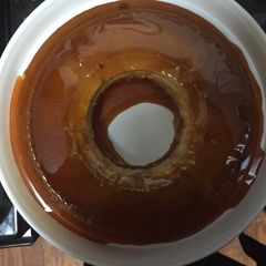 A picture of Flan de Queso (Cream Cheese Flan).