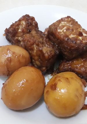 Foto resep Tempe-Telor Bacem