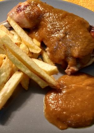 Foto principal de Muslos de pollo con limón en olla express