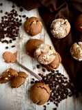 Coffee and Cocoa Cookies (with White Chocolate Chips)