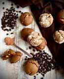 Coffee and Cocoa Cookies (with White Chocolate Chips)