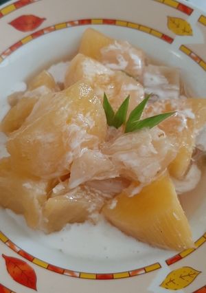 Foto resep Singkong melted with brown sugar and coconut milk